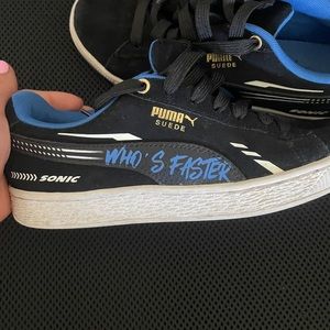 Puma X Sonic Suede shoes